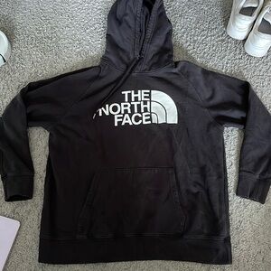 Black north face hoodie, used but in great condition.